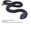 3D Printed Snake Toy Articulated Viper Figurine Fidget Snake Toy Collectible Snake Model with Flexible Joints for Home Office Desk Decor