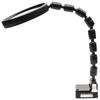 Magnifying Plastic 2x 4x Small 100mm Lens Flexible Gooseneck Magnifier with Magnetic Adjustable Made in Reading Black MIZAR-TEC KL-1720PM Glass, Lens,
