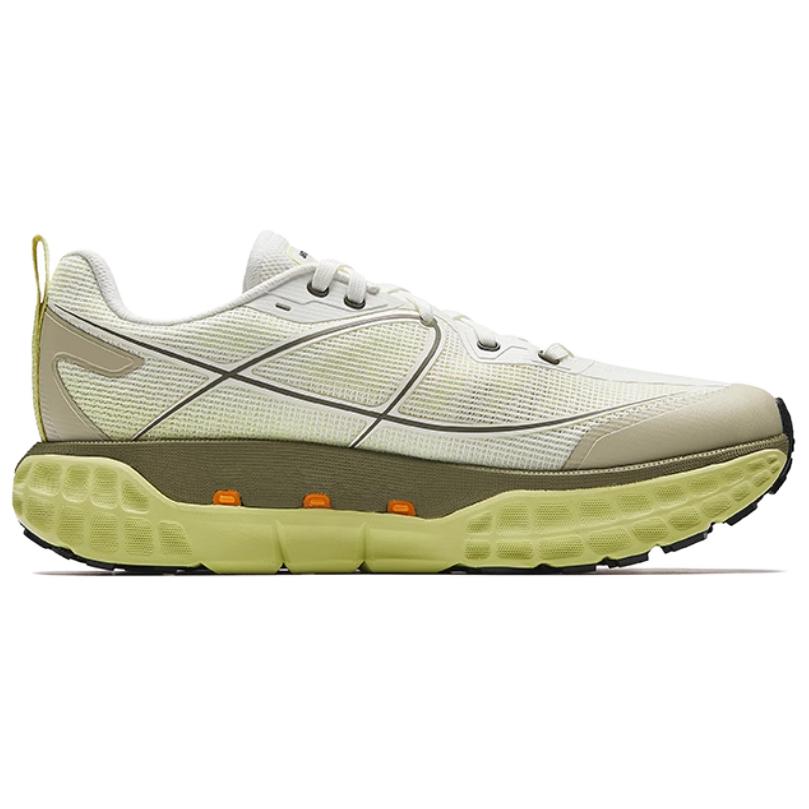 Anta Champion All Walk 2 Comfortable Breathable Non-Slip Low-Top Casual Running Shoes Men Sneaker White Green 112535534A-4