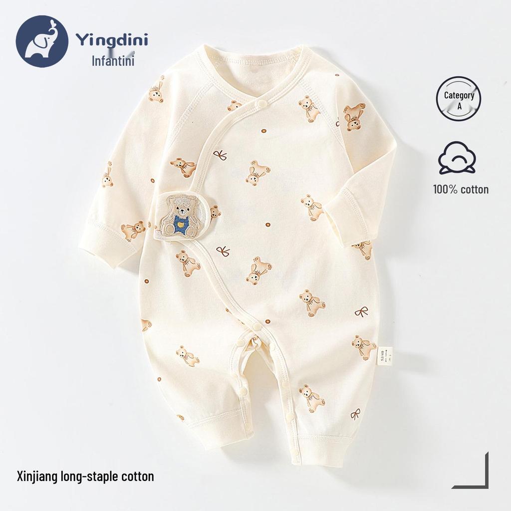 Neugeborenen Reiner Baumwolle Unisex Schmetterling Schlafanzug