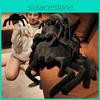 Spider Plush Black Toy Insect Stuffed Doll Bedroom Decoration Kids Cute Gift