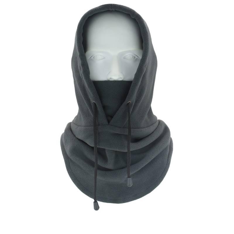 Unisex Winter Cycling Cap Thick Insulated Windproof Outdoor Sports Mask Dark Grey