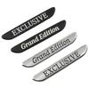 3D Metal Car Sticker EXCLUSIVE Grand Edition Fender Logo Decals For Mercedes Benz C260 C300 E260 E300 C200 Badge Emblems Parts AO4