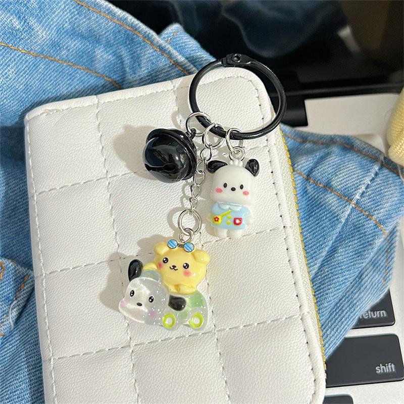 Cute Cartoon Keychain Pendant Sweet Exquisite Backpack Decoration Accessories Fashion Creative Personality Dolls Key Ring Gifts