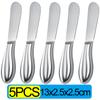 Stainless Steel Butter Cutter Portable Cheese Knife Bread Jam Spreaders Wipe Multi-purpose Western Food Tableware Kitchen Gadget