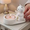 Cute Cat Candlestick Creative Aromatherapy Candle Holder High Tempe Desktop Decoration Cartoon Candlestick Birthday Gift