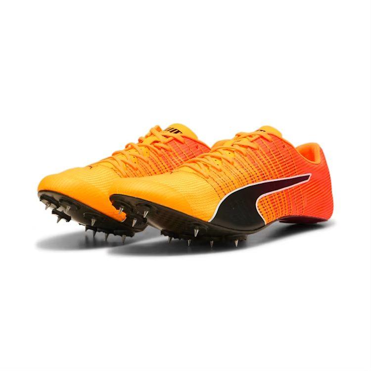 PUMA EvoSPEED Slip Resistant Abrasion Resistant Slip Resistant Abrasion Resistant Low top Running Shoes Unisex Orange 380034-01