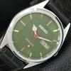 AUTOMATIC VINTAGE REFURBISHED SEIKO 6309A JAPAN MENS GREEN DIAL WATCH A443205-1