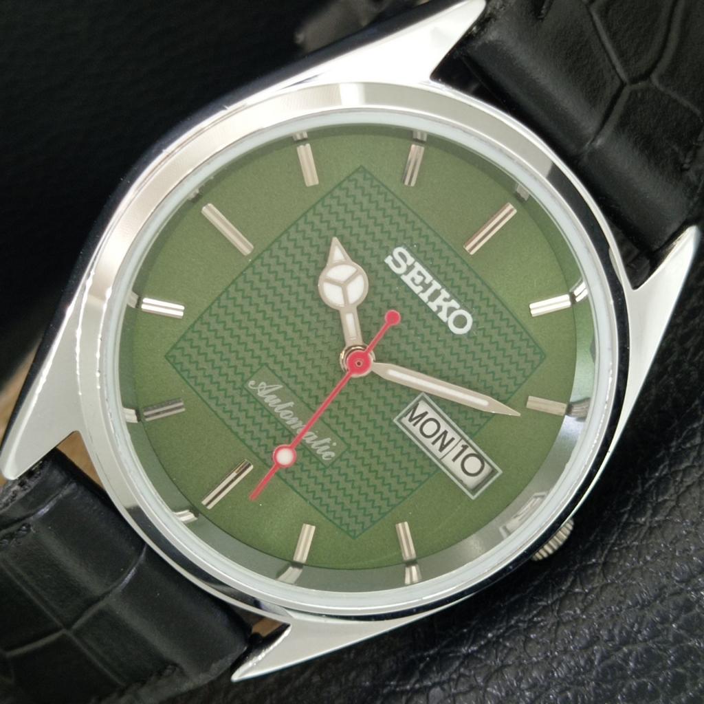 

АВТОМАТИЧЕСКИЕ ВИНТАЖНЫЕ ВОССТАНОВЛЕННЫЕ SEIKO 6309A ЯПОНИЯ МУЖСКИЕ С ЗЕЛЕНЫМ ЦИФЕРБЛАТОМ ЧАСЫ a443229-1