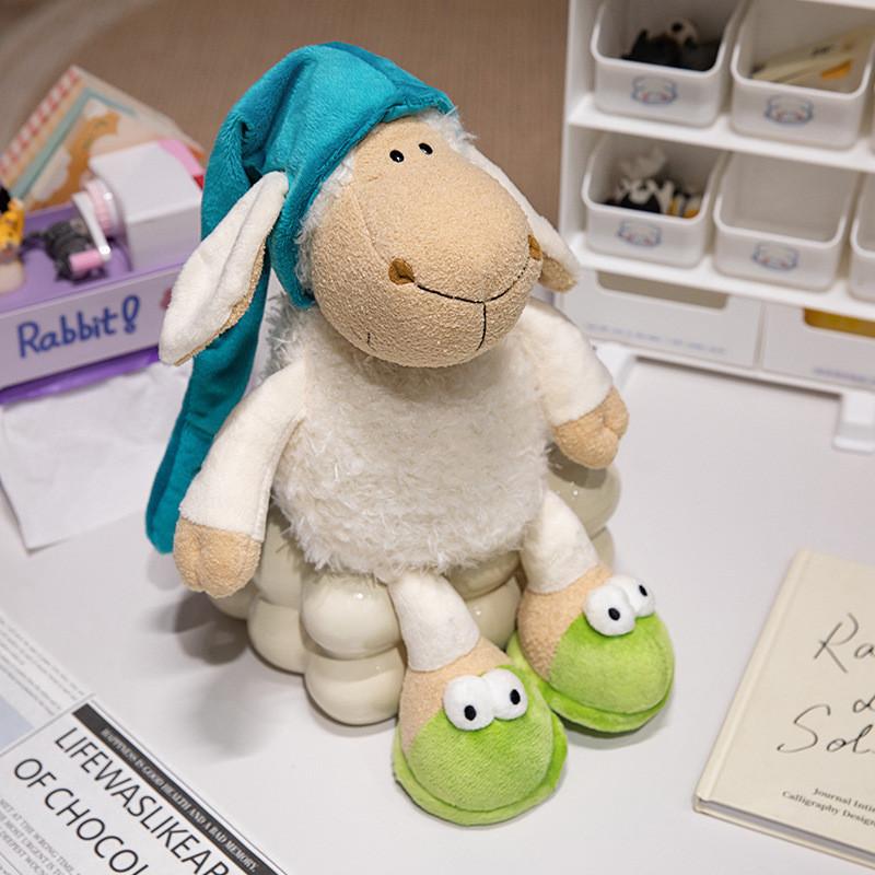 Toy Sheeps Wolf Plush Stuffed Childrens Girl Comfort Pillow Birthday Gift