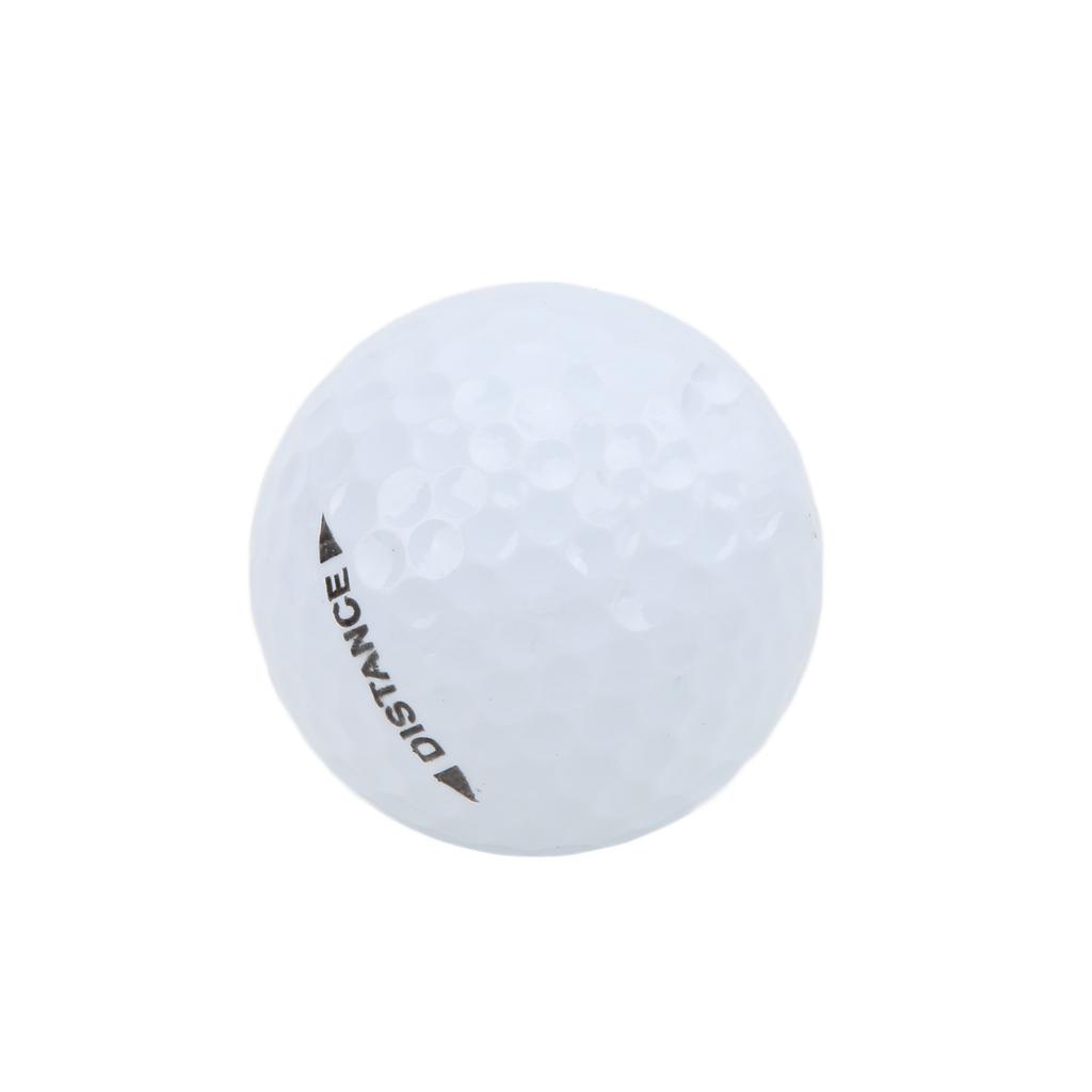 12Pcs/box Double Layer Golf Game Balls Golf Swing Putting Practice Ball Long Distance