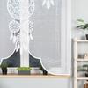 LEA - Ready-made jacquard panel - 160x160 cm - white