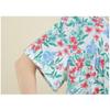DIMANAF New 2026 Summer Women Plus Size Vintage Lady Long Dress Floral Print Beach sundress Loose Oversize Cotton