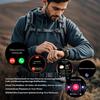 2025 Nuovo Smartwatch Sportivo GPS Uomo Schermo AMOLED HD 1,43 pollici Bussola Chiamata Bluetooth Frequenza Cardiaca Impermeabile smartwatch Per Android IOS
