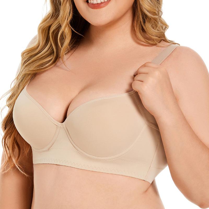 Popular Collection, Sub-breasts, Thin Cup Vest Type, Body Sculpting, Beautiful Back Bra, No Steel Ring, No Chest Pad, Adjustment Underwear