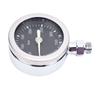 Diving Pressure Gauge Metal Accurate Luminous Night Glow Scuba Diving Pressure Gauge for BCD Underwater Diving Black