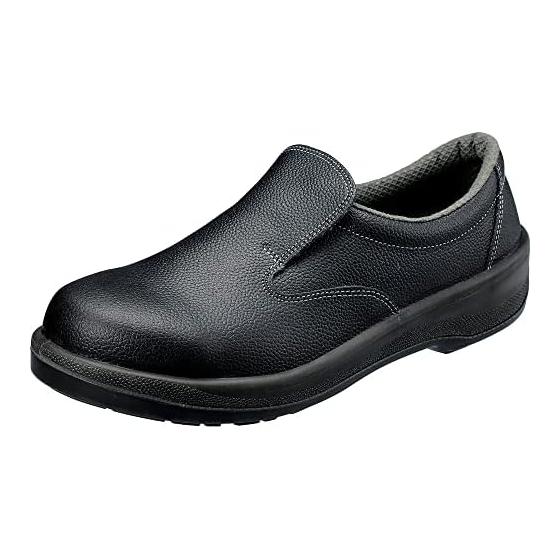 [Simon] 7517 Men s Safety Shoes, Slip-On, Black
