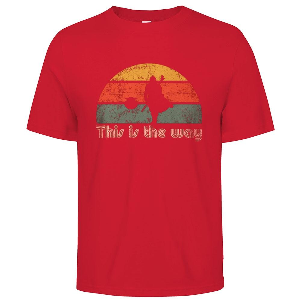 Jedi The Retro Way Graphic Street Casual Style Fashion Tee Men Women Adults Children Boy Gril Kids Parent Child Cotton T shirt