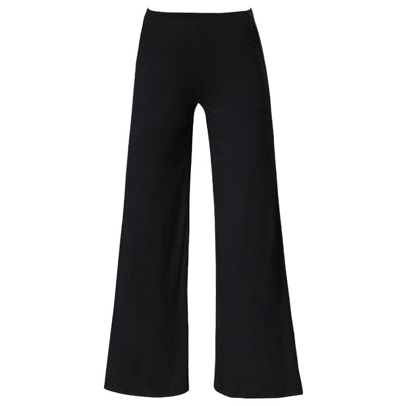 2025 Damskie Luźne Drapowane Modalne Szerokie Spodnie do Tańca i Jogi