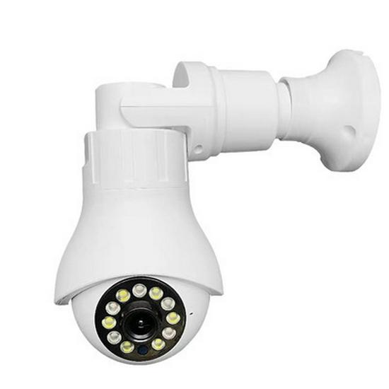 

V380 E27 Wireless 360° Panoramic Camera with Full Color Day/Night Monitoring 1MP HD English [Includes Lamp Holder]