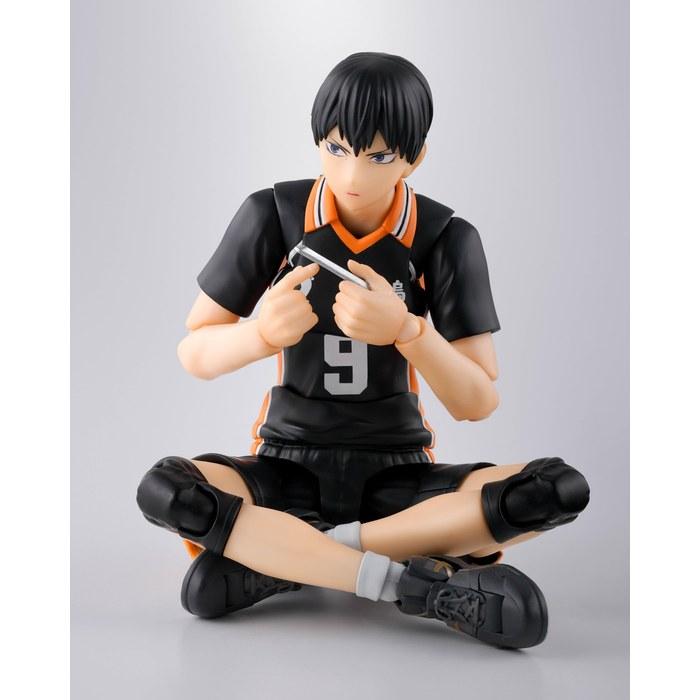 [Tamashii Nations] S.H.Figuarts Haikyu!! Shoyo Hinata, Approx. 155mm, PVC & ABS, Painted, Articulated Figure Multicolor 6.1 inches