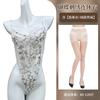 One-piece Erotic Underwear Hot-selling Lace Embroidery Hollow Transparent Sexy Suspender Mesh Temptation