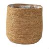 Flower -woven Flowerpot Container That Is Easy To Clean