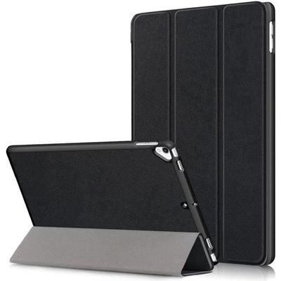 iPad 10.2" 2019 Case - Cover - Shockproof PU Leather - Lightweight - Black - Compatible with iPad 7th Generation
