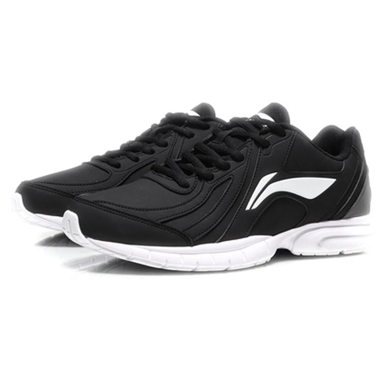 Li Ning Lightweight Breathable Low Top Running Shoes Men's Standard Black ARBL037-9