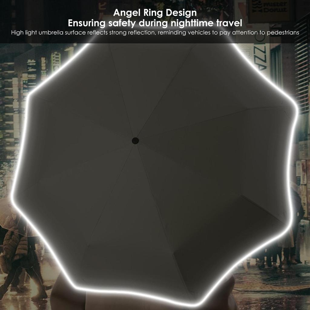 Automatic Rain Umbrellas Reflective Sun Protection Tool Sun Protection Umbrella For Travelers Business Professionals Students