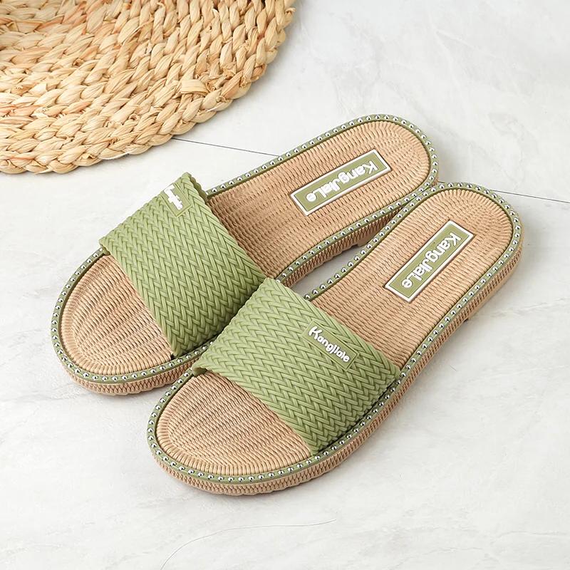 Fashion Slides Sandals Soft Shoes for Women Bedroom Bathroom Sabot Woman Slippers Casual on Promotion Wholesale Sale Eva Summer 2025 Vip