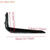 Y4UA Premium ABS Fog Light Eyelid Housing Cover Trim for G31 51118070541 51118070542