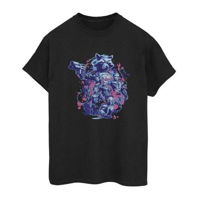 Guardians Of The Galaxy Volume 3 Womens/Ladies Group Pose Cotton Boyfriend T-Shirt