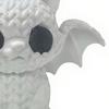 Festive Halloween Ornament, Knitted Texture Bat Cat Design Figure, Mini Size Sculpture for Party Desk Shelf Decor