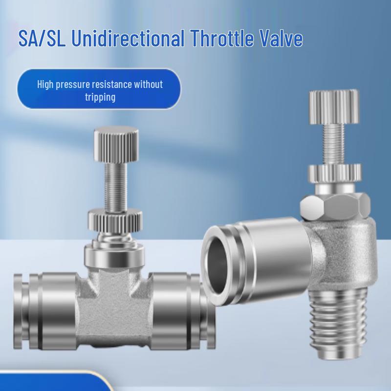 Qizhou 304 SS Pneumatic Adjustable Flow Control Valve