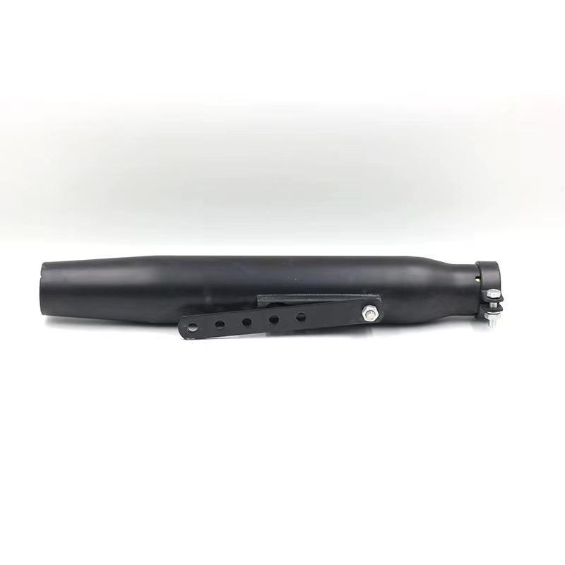 Retro-Fischkopf-Auspuffendrohr für Harley Triumph Climber Guz Prince, modifiziertes Motorrad.