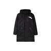 Basketball Series Winter Logo Sports Warm Mid-Length Hooded Down Jacket Men Outerwear Black 152041911-3