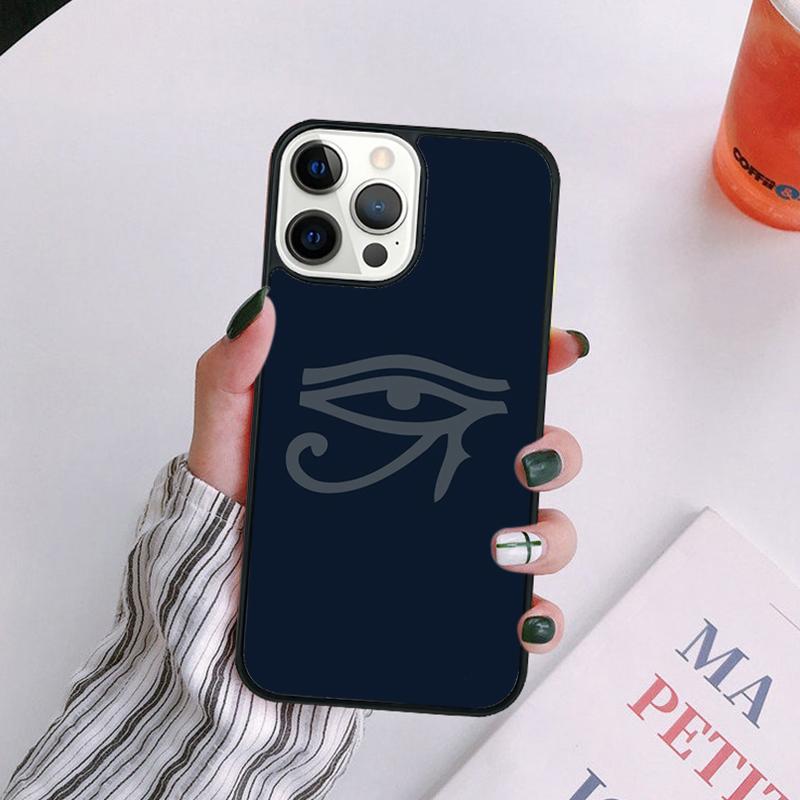 Egypt Nefertiti Ankh Phone Case For iPhone 17 Air 14 13 12 16Pro Max 15  Plus Max Cover Shell Coque