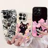 6.61" For Honor X6c 2025 Case Cute Panda Rabbit Soft Liquid Silicone Shockproof TPU Back Cover For HonroX6c Play 9C NIC-LX1 Para