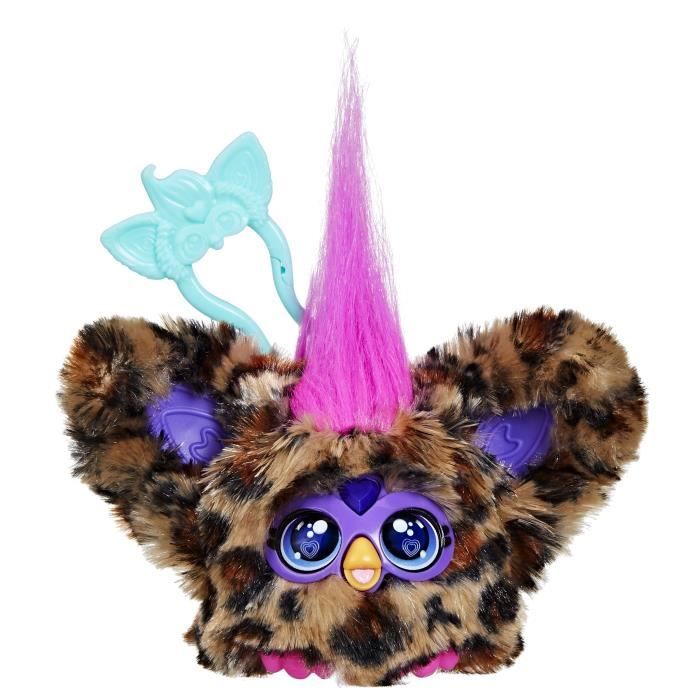Furby Furblets Chee-Chee, Mini peluche électronique pour filles et garçons, plus de 45 sons, à partir de 6 ans, Hasbro