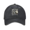 Radiohead Vintage Band Print Demin Cap Outdoor Adventures Women Hat Men's Baseball Cap