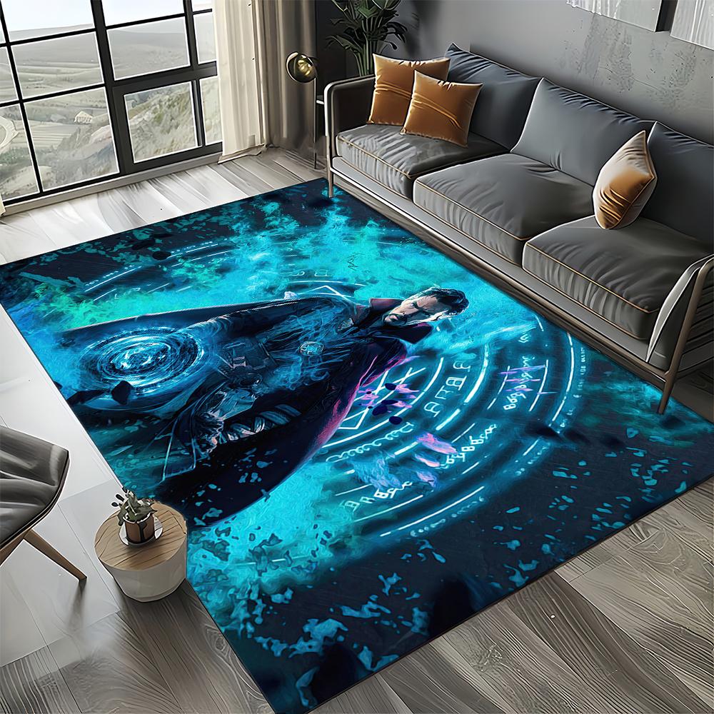 3D Marvel 27 Style Venom Captain SuperHero Carpet Rug for Bedroom Living Room Home Sofa Decoration,kids Large Decor Floor Mat HD