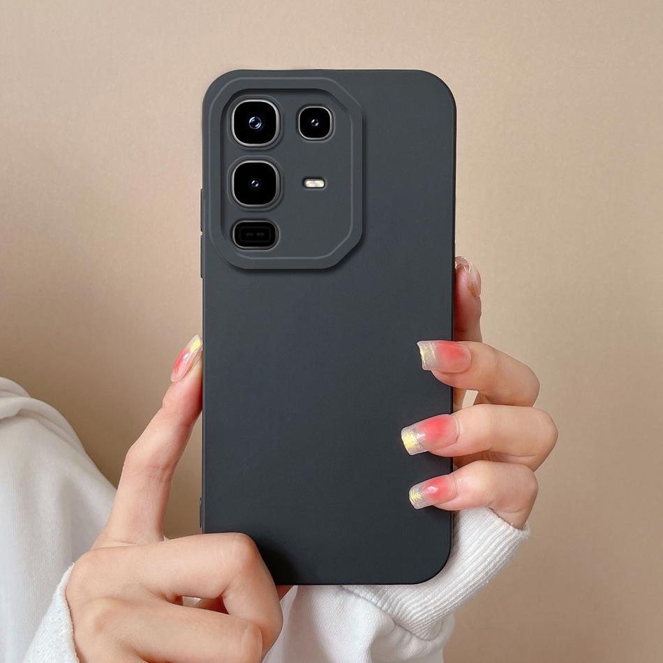 For infinix Note 50 40 Pro Plus Case For Note 50X 50S 40X Back Cover For Note 30 Pro 30VIP 30i Soft Liquid Silicone Phone Cases