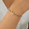 Gold Butterfly Zircon Tennis Bracelet For Women Dainty Jewelry
