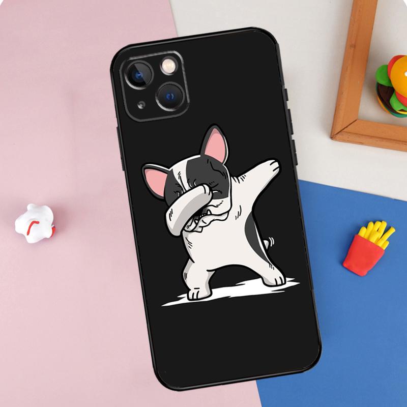 French Bulldog Phone Case For iPhone 16 Pro Max 11 12 13 14 15 Pro Max Mini XR 15 16 Plus 16e Cover Shell