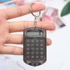 Calculator Mini Portabil Flip Pandantiv Agățat Breloc Inel de Chei Suport Chei Cadou