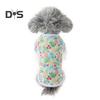 Pet Vest Puppy Shirt Breathable Soft Fabric Wear-Resistant Cute Summer Dog Clothes Printed Pet T-Shirt
