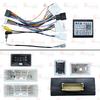 16PIN Android Radio Power Cable For Toyota RAV4 Prius Plus V Sienna Yaris Vitz HiAce Venza Verso Car stereo Harness Wire Canbus