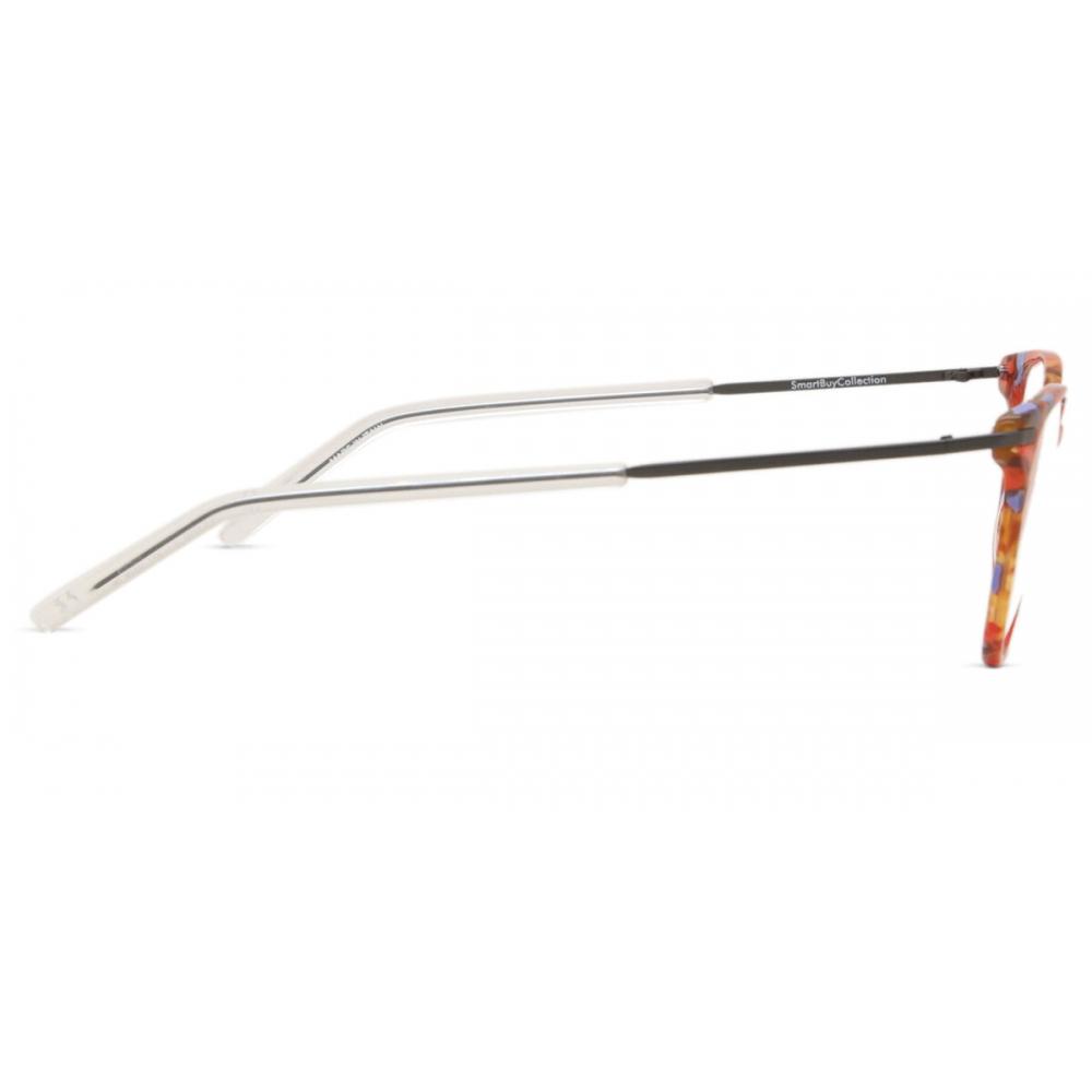 Smartbuy Collection Full Rim Oval Red Multicolor Women Eyeglasses Felize Jsi 026