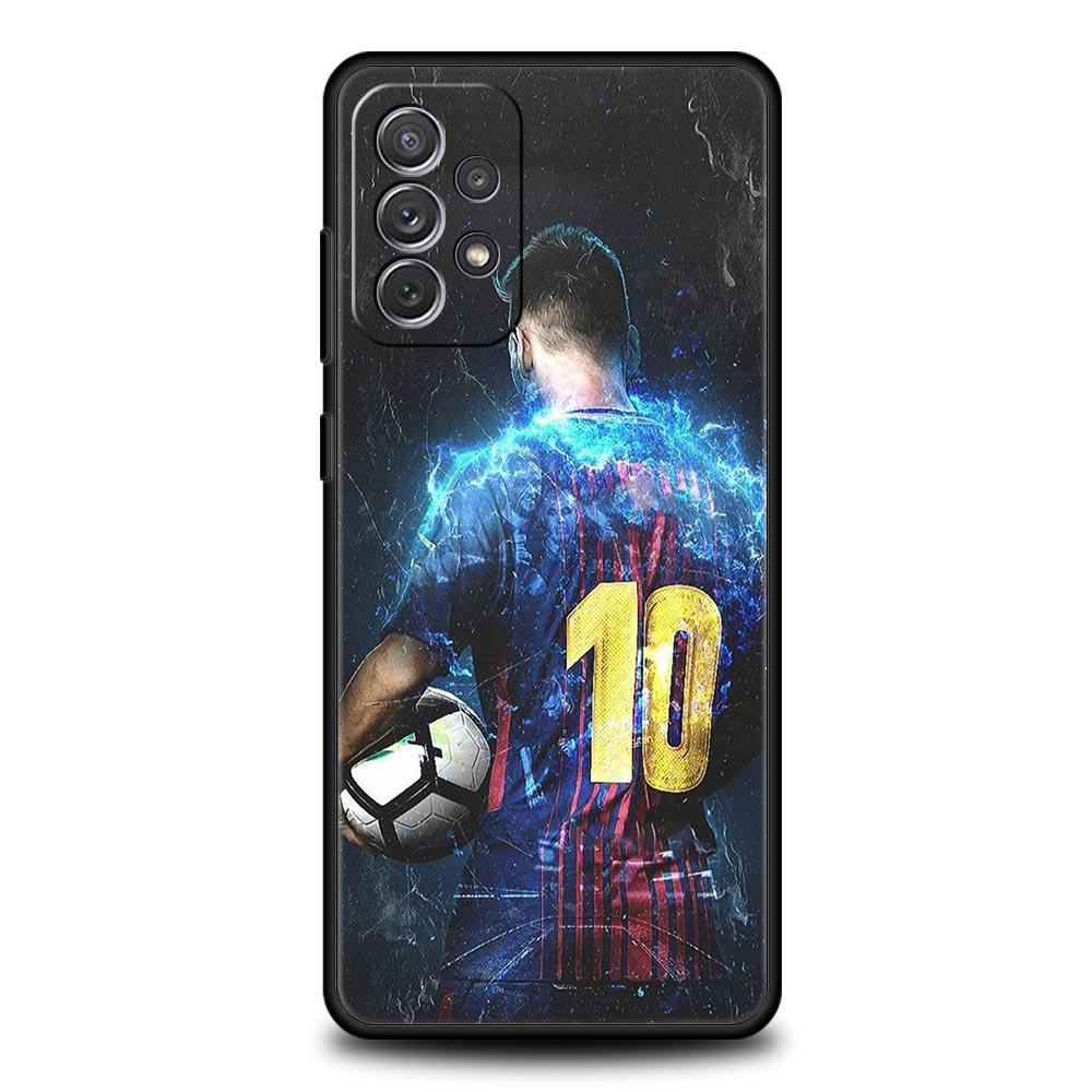 Football 10 Player Phone Case for Samsung Galaxy A55 A35 A17 A07 A15 A13 A25 A51 A71 A72 A73 A32 A52 A52S A41 5G Soft TPU Shell